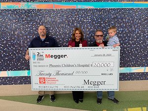 Megger 20th Annual Distributor Charity Golf Outing in support of Phoenix Children’s Hospital Foundation and HopeKids of Arizona